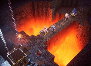『Minecraft Dungeons』海外11月17日からクロスプレイに対応―みんなで邪悪な村人の野望を打ち砕け! 画像