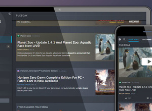 実験機能として開発が進められてきた「Steamニュースハブ」が正式リリース 画像