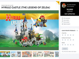 LEGO公式のアイデア募集サイトが『ゼルダの伝説』関連プロジェクトの受付停止 画像