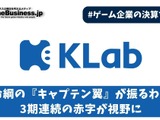 KLabは命綱の『キャプテン翼』が振るわず3期連続の赤字が視野に【ゲーム企業の決算を読む】 画像