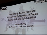【GDC2012】『Infinity Blade』開発者が明かすモバイルでAAAタイトルを作る方法(しかも半年で) 画像