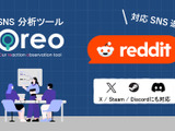 ユーザー投稿自動収集・分析ツール「Oreo」、世界有数コミュニティサイト「Reddit」に対応 画像
