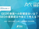 生成AI時代のSEO対策、企業の53%が「GEO投資議論せず」 画像