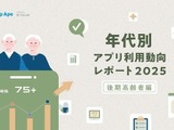 高齢者のデジタル行動を可視化、フラーが「年代別アプリ利用動向レポート2025」を公開 画像