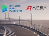 横浜・大黒ふ頭をリアルに再現、ダイナミックマップの高精度3次元データが仏ゲーム『Apex Point』に採用 画像