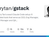 20人分の効率化。Y Combinator CEO独自開発のClaude Code用カスタムスキル「gstack」が無料公開。本業の傍ら1日1万行以上の実用的なコードを出力（生成AIクローズアップ） 画像