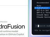 GitHub、Copilotに複数AIモデルを自動連携する「Project HydraFusion」―コスト67%削減しつつ最先端品質を実現 画像
