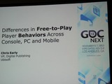 【GDC Next 2013】ユービーアイが貴重なデータで示す家庭用、PC、ブラウザ別のF2Pのユーザー動向や売上の違い 画像