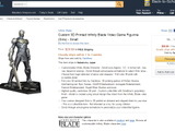 Amazon、ゲームキャラの3Dプリンタ製フィギュアを販売開始　カスタマイズも可能 画像