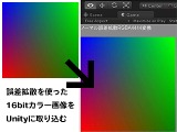 Unityで綺麗な16bitカラーテクスチャを使う方法、Hybridcast対応、コミPo!コンテスト開催中、オフショア開発の要点・・・「OPTPiXを256倍使うための頁」第2回 画像