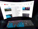 VR中にもキーボードを打てる！―LogitechがViveトラッカーを使用した新技術を開発 画像