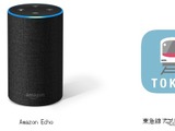 東急電鉄も「Amazon Alexa」対応…音声で運行情報を提供 画像