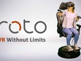 VRゲームと連動する電動回転椅子「Roto VR Chair」が開発者向けに出荷開始…2018年に出荷 画像
