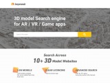 MESON、3D CGモデル無料検索サービス「heymesh」を開始…価格やポリゴン数でフィルタリングも 画像