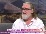 Valveのゲイブ・ニューウェル氏がニュージーランドのニュース番組に登場―新型コロナ対策の国境封鎖で足止めされ滞在中 画像