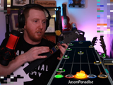 海外ストリーマーによる、DMCAに抵触しない『Guitar Hero』配信―演奏音は全て口から 画像