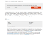 「DirectX9.0c」エンドユーザーランタイム公式配布再開！セキュリティも強化 画像
