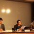 コンプガチャ騒動の渦中にあるグリーの田中良和社長は8日開催した第3四半期業績説明会で、終始緊張した面持ちで記者団との会見に臨みました。