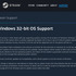 Steamが2026年に32ビット版Windowsのサポートを終了へ―調査では現在の使用率は0.01％のみ