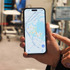 「Mobilit.E.S（モビリテス）」のアプリ画面。非常にシンプルなつくり。