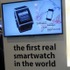 イタリアのi'm SpAが開発・販売しているAndroidを搭載したスマートウォッチ「I'm Watch」がMobile World Congressの同社ブースにて展示されていました。