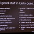 GDC 2013、2日目に開催された「Unity Technologies Developer Day」。これはUnityに関する様々なセッションが1日を通じて行われるプログラム。その1つとしてWii Uバージョンについて紹介する「Unity and Nintendo Wii U」が実施されました。