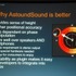 GTMF2013大阪で7月19日、GenAudio Inc.は「AstoundSound for Gaming：ゲームのためのリアルタイム 3D 空間オーディオ」と題した講演を行いました。講演ではGenAudio Inc.のマイケル・ヒネイン氏がゲームオーディオ向けソリューション「Wwise」対応プラグイン「AstoundSo