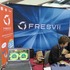 GDC 2015にブースを構えているフリスビー社(Fresvii,Inc.)はレッドウッドシティに拠点を置くベンチャー企業で、スマートフォンアプリを活性化するためのプラットフォームを提供しています。