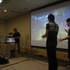 毎年一回開催されているGame Tools and Middleware Forum 2010の東京会場。先日のE3でお披露目されたばかりのマイクロソフトの新ハードKinectが早くも体験することができました。そんなマイクロソフトのセッションには満員になるほどの開発者が詰めかけました。