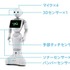 Pepperにはさまざまなセンサーが搭載されている