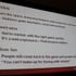 Game Developers Conference初日のSocial and Online Game Summitの一つとして13:45〜14:15で開催されたのが「Click Zen: Zynga’s Evolution from FarmVille to CityVille」です。飛ぶ鳥を落とす勢いのジンガが最新の大ヒット作『CityVille』を語るということで広い会