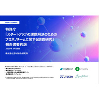 令和6年度に特許庁が行った「スタートアップの課題解決のためのプロボノチームに関する調査研究」の報告書が公開されました